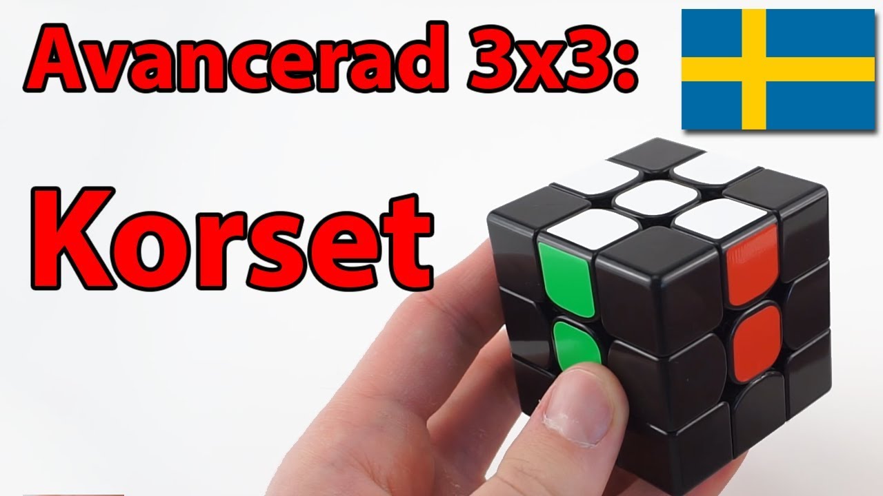3x3 Rubik's kub: Avancerat kors