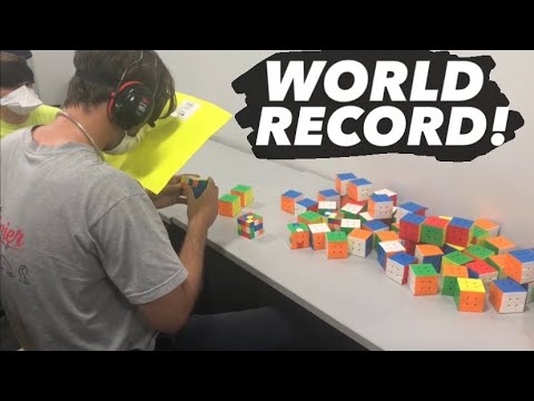 62/65 57:47 Multi-Blind Former World Record -- Graham Siggins
