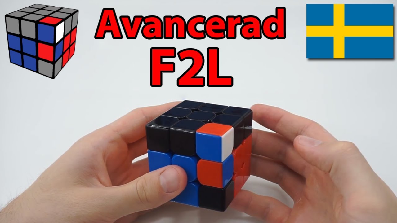 Avancerad F2L - Alla 41 fall