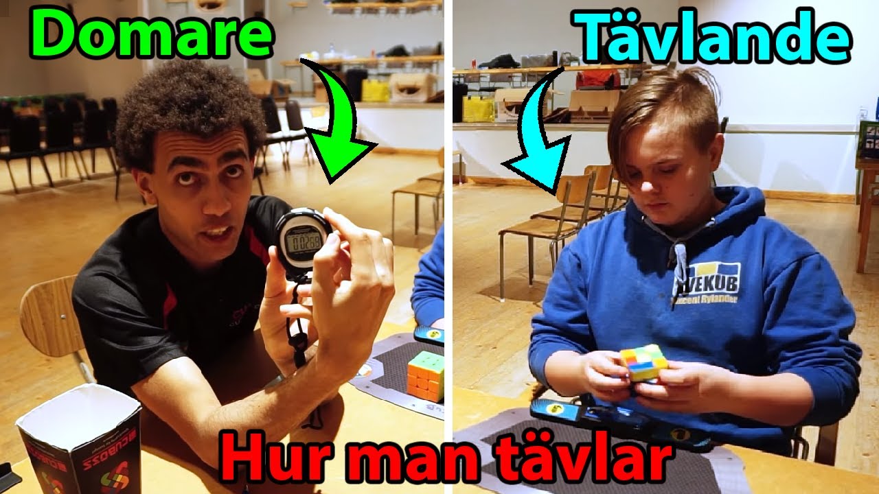 Tävlingsguide - Allt om Rubik's kub tävlingar